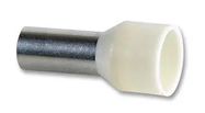 FERRULE, 8AWG, 22MM, NYLON, IVORY, PK100
