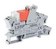 RELAY MODULE, DPDT, 8A, 250VAC, DIN RAIL