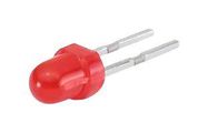 LED, RED, 450MCD, 635NM, T-1