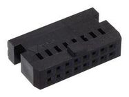 CONNECTOR HOUSING, RCPT, 10POS, 2.54MM