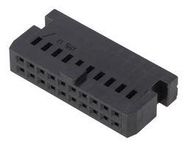 CONNECTOR HOUSING, RCPT, 20POS, 2.54MM