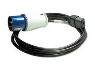 PWR CORD, IEC C14 TO IEC C19, 2M