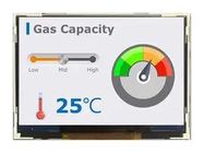 LCD TFT DISPLAY, 2.4", 800X480P, RGB