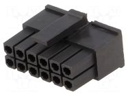 Connector: wire-board; plug; female; PIN: 12; for cable; 3mm; 2x6; 5A NINIGI