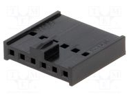 Connector: wire-board; plug; female; C-Grid III; 2.54mm; PIN: 6 MOLEX