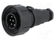 Connector: circular; plug; male; PIN: 7; Standard Buccaneer®; IP68 BULGIN