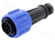 Connector: circular; plug; male; PIN: 5; Buccaneer 900; for cable BULGIN