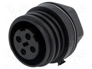 Connector: circular; socket; female; PIN: 4; Buccaneer 900; IP68 BULGIN