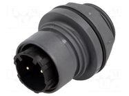 Connector: circular; socket; male; PIN: 2; Buccaneer 6000; UL94V-0 BULGIN