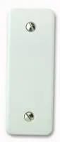 BLANK PLATE, 1 GANG, ARCHITRAVE, WHITE