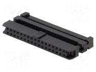 Connector: IDC; plug; female; PIN: 34; IDC; for ribbon cable; 2mm AMPHENOL COMMUNICATIONS SOLUTIONS
