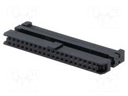 Connector: IDC; plug; female; PIN: 40; IDC; for ribbon cable; 2mm AMPHENOL COMMUNICATIONS SOLUTIONS