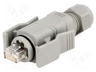 RJ45; plug; Variosub; PIN: 8; Cat: 5e; shielded; Layout: 8p8c; IP67 PHOENIX CONTACT