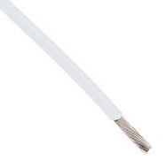 WIRE, 26AWG, WHITE, PVC, 305M