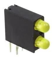 CKT BOARD INDICATOR, YELLOW, 1.6MCD, TH