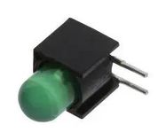 CKT BOARD INDICATOR, GREEN, 10MCD, TH