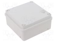 Enclosure: multipurpose; X: 100mm; Y: 100mm; Z: 50mm; grey; IP55 ABB