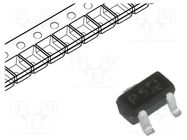 Transistor: N-MOSFET; unipolar; 20V; 0.915A; 0.3W; SC75 