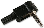 3.5MM JACK PLUG, 4P, 90DEG, PK5