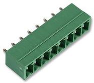 CONNECTOR, HEADER, THT, 3.81MM, 8WAY