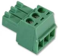 TERMINAL BLOCK, PLUGGABLE, 3P, 28-16AWG