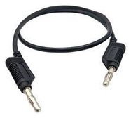 TEST LEAD, BLACK, 60VDC, 32A, 0.25M