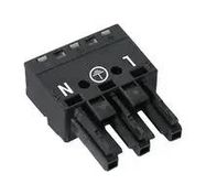 TERMINAL BLOCK, PLUGGABLE, 3POS, 12AWG