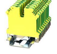 TERMINAL BLOCK, DIN RAIL, 2POS, 12AWG