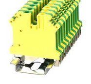 TERMINAL BLOCK, DIN RAIL, 2POS, 10AWG