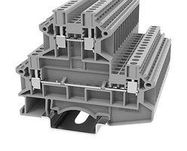 TERMINAL BLOCK, DIN RAIL, 4POS, 12AWG