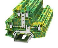 TERMINAL BLOCK, DIN RAIL, 4POS, 12AWG