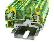 TERMINAL BLOCK, DIN RAIL, 2POS, 12AWG