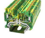 TERMINAL BLOCK, DIN RAIL, 2POS, 12AWG