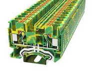 TERMINAL BLOCK, DIN RAIL, 2POS, 8AWG