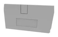 END COVER, 1.5MM WIDTH, GRY