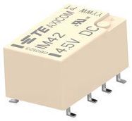 SIGNAL RELAY, DPDT, 2A, 4.5VDC, SMD