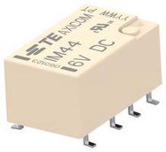 SIGNAL RELAY, DPDT, 2A, 6VDC, SMD