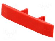 Protection; red; polyamide; 6.4mm POKÓJ