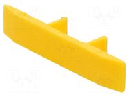 Protection; yellow; polyamide; 6.4mm POKÓJ