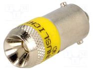 LED lamp; yellow; Cap: BA9S; 24VAC; 24VDC ABB