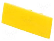 Protection; yellow; polyamide; 6.2mm POKÓJ