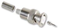 RF COAXIAL, BNC, STRAIGHT PLUG, 50OHM