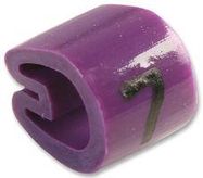 CABLE MARKER, Z13, 7, VIOLET, PK100