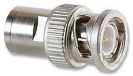 RF COAXIAL, BNC, STRAIGHT PLUG, 75OHM