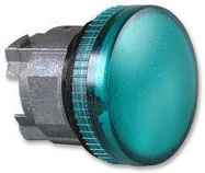 PILOT LIGHT HEAD, 22MM, GREEN