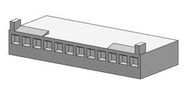 CONNECTOR HOUSING, RCPT, 12POS, 2.54MM