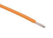 HOOK-UP WIRE, 22AWG, ORANGE, 30.5M