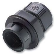 CABLE GLAND, CLICK, BLACK, M12, PK10