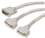 CABLE, DVI M TO 2 X DVI D FEMALE