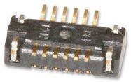 CONNECTOR, STACKING, HEADER, 12POS, 2ROW